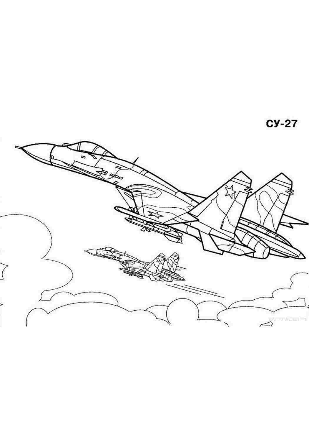 Раскраски Военные самолеты. Истребители перехватчики и бомбардировщики для мальчиков скачать раскраски для мальчиков на военную тему