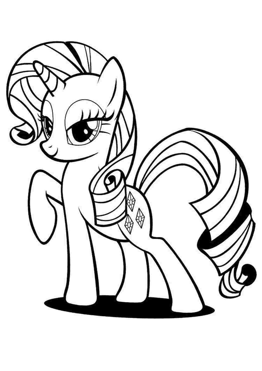 Раскраски Пони из my little pony Пони Пони, "My little pony"