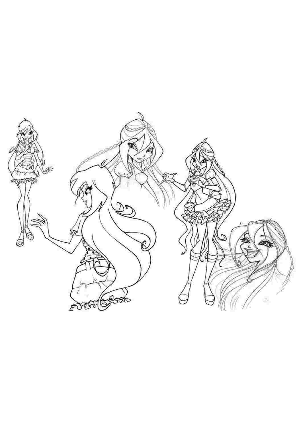 Персонаж из мультфильма Персонаж из мультфильма, Winx