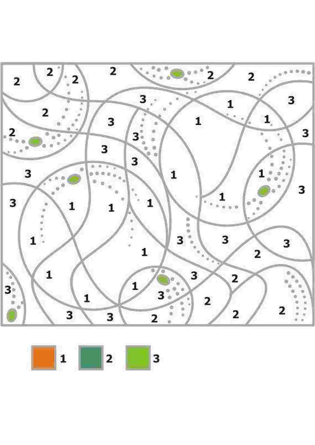Раскраски Раскрась фигуры по номерам раскраски по номерам номера, фигуры, круги
