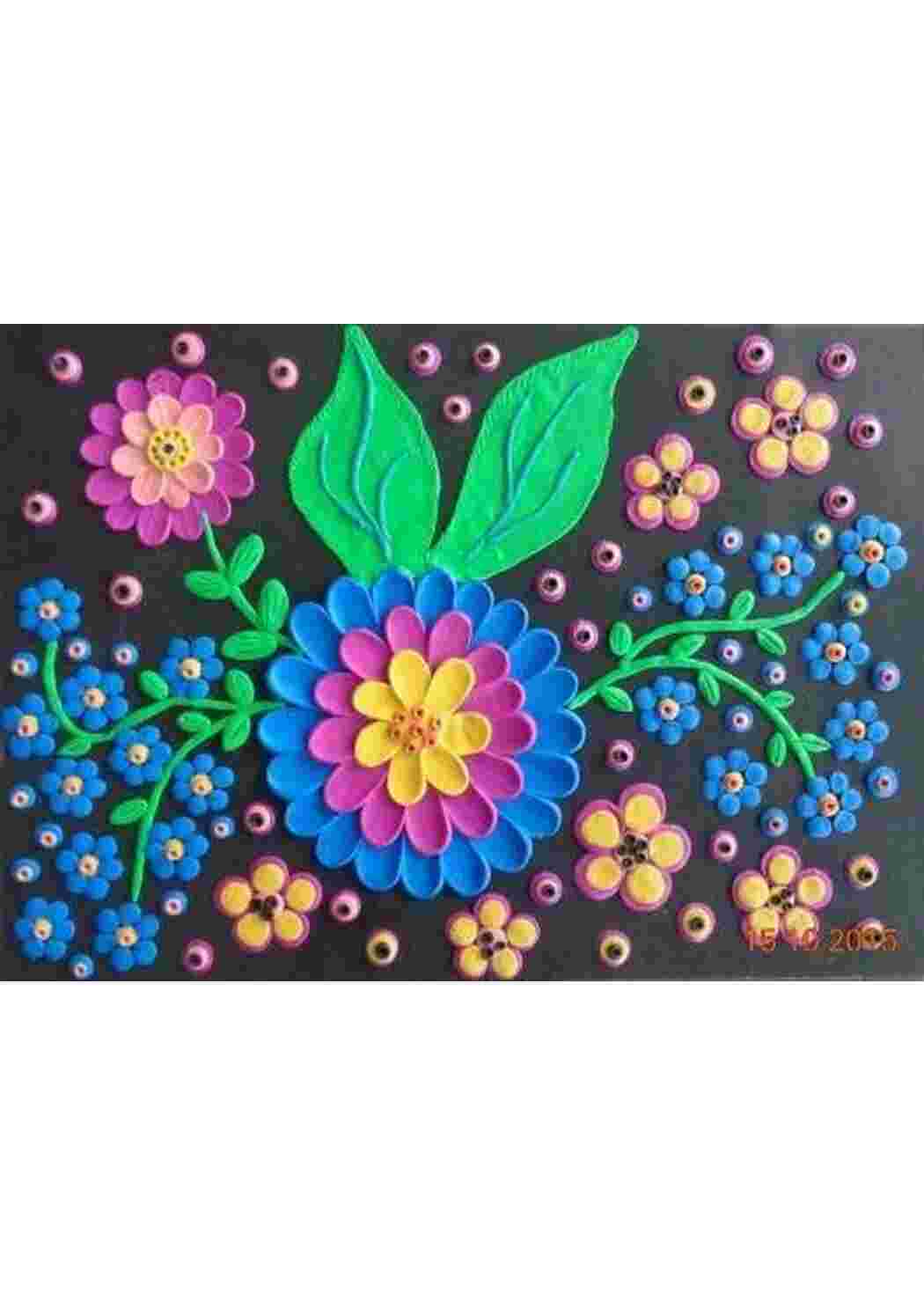 Раскраски Идеи для лепки цветов из пластилина Задания для творческих занятий с детьми. Идеи как лепить с детьми