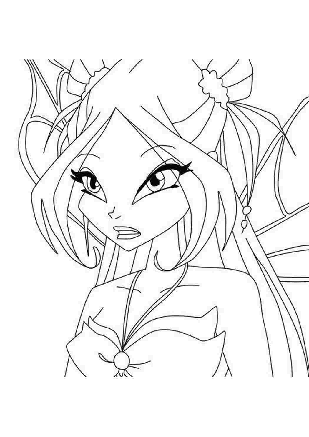Раскраски Блум из мультфильма winx Персонаж из мультфильма Персонаж из мультфильма, Winx