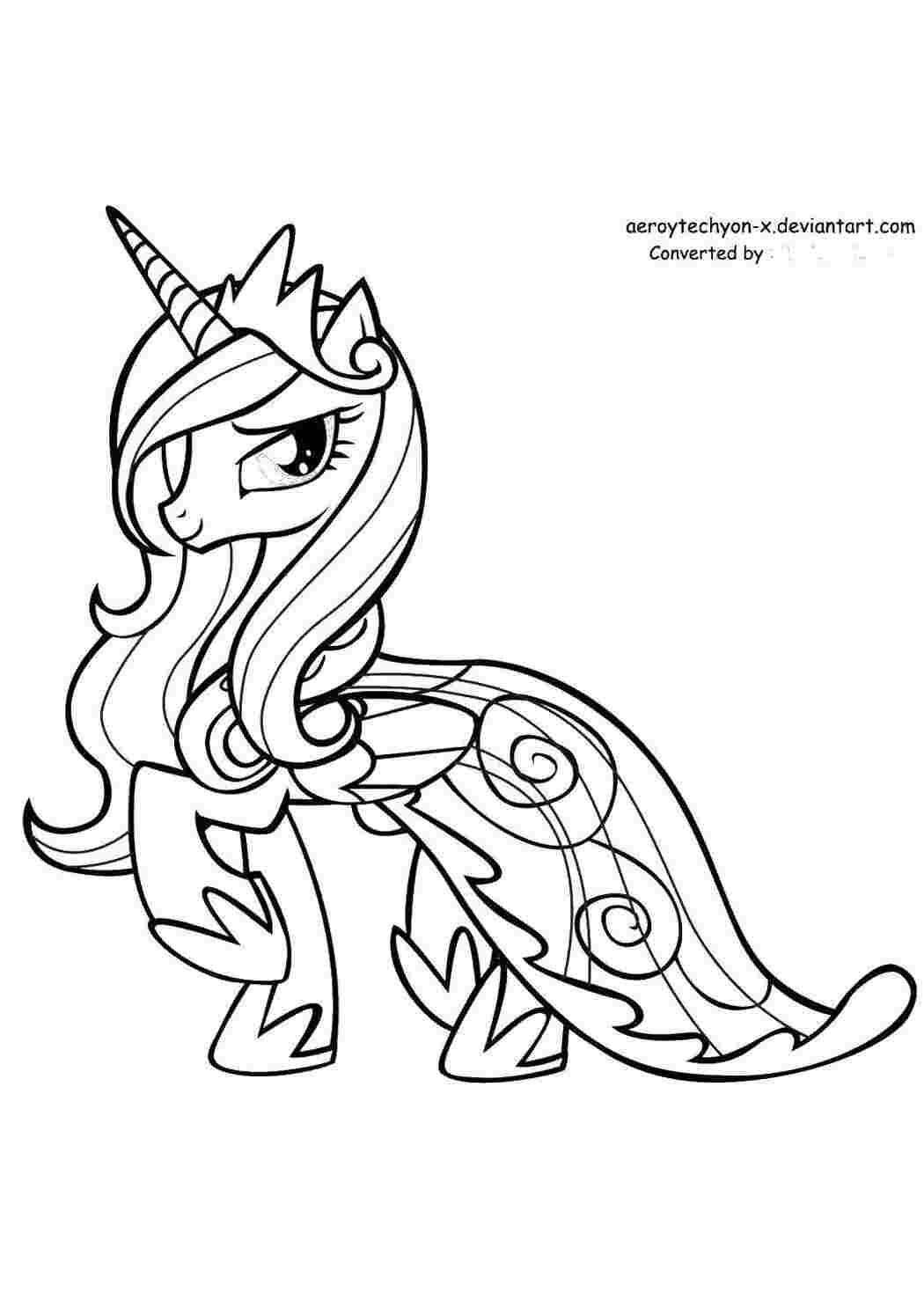 Раскраски Мантия пони мой маленький пони Пони, My little pony 