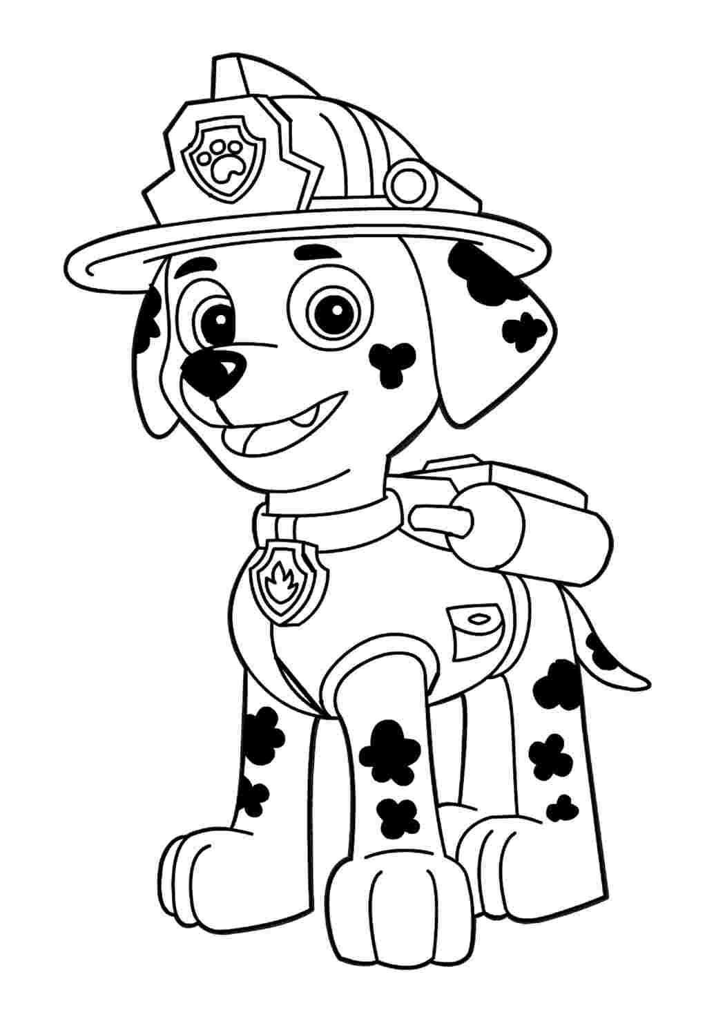 Раскраски Раскраски мультфильм про щенков щенячий патруль 