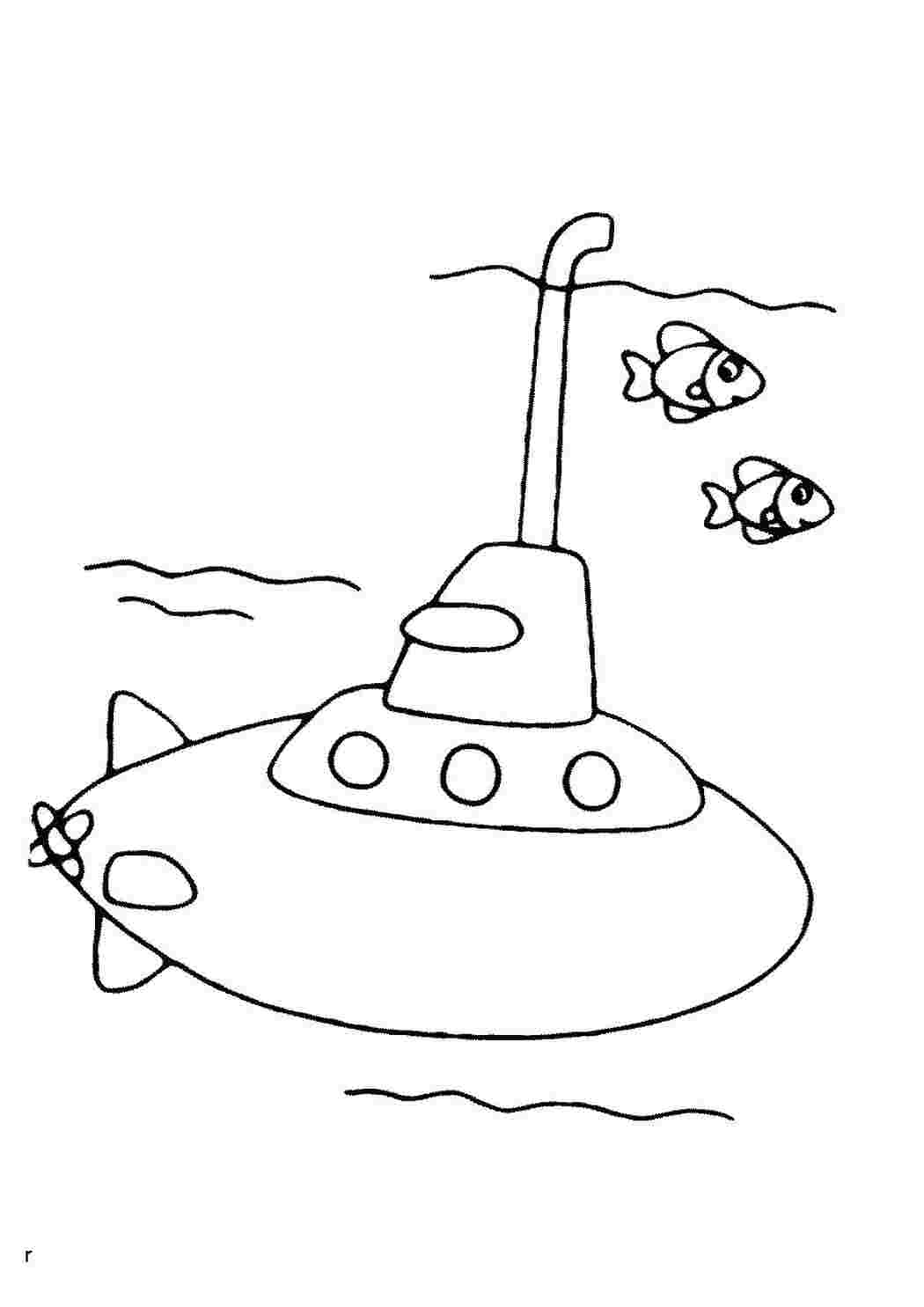 Раскраски картинки на рабочий стол онлайн Подводная лодка и рыбки Скачать раскраски для мальчиков