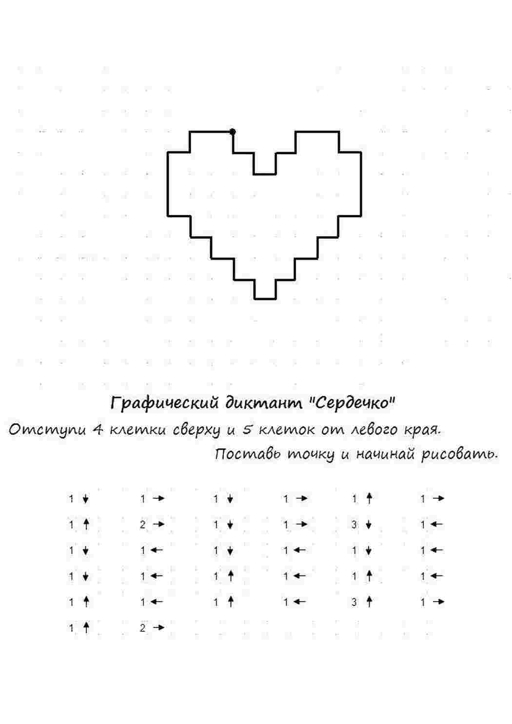 Раскраски Сердечко математические раскраски математика, загадка