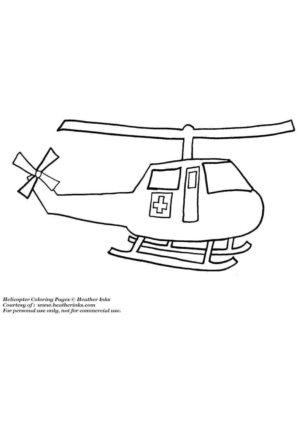 Раскраски Вертолет Вертолеты Вертолет, ркасный крест