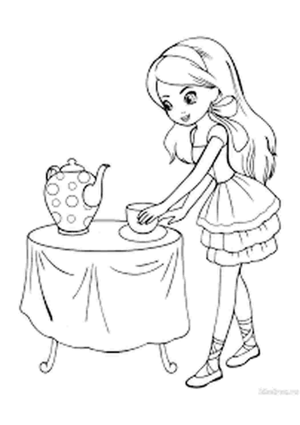 Free coloring pages for girls and boys 4, 5, 6, 7, 8, 9, 10 years old