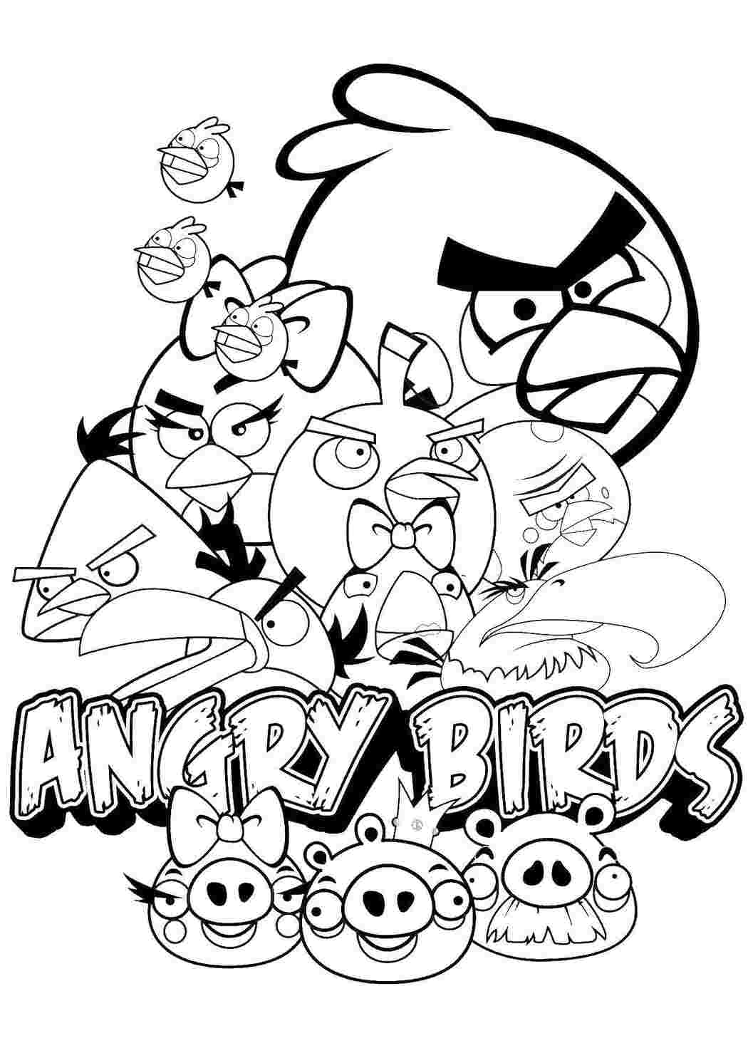 Раскраски, Энгри бердз, angry birds энгри бердз, Король свинья, Andry  birds, игра, Энгри бердз, Птички из angry birds , Птички из angry birds  летят на свиней.