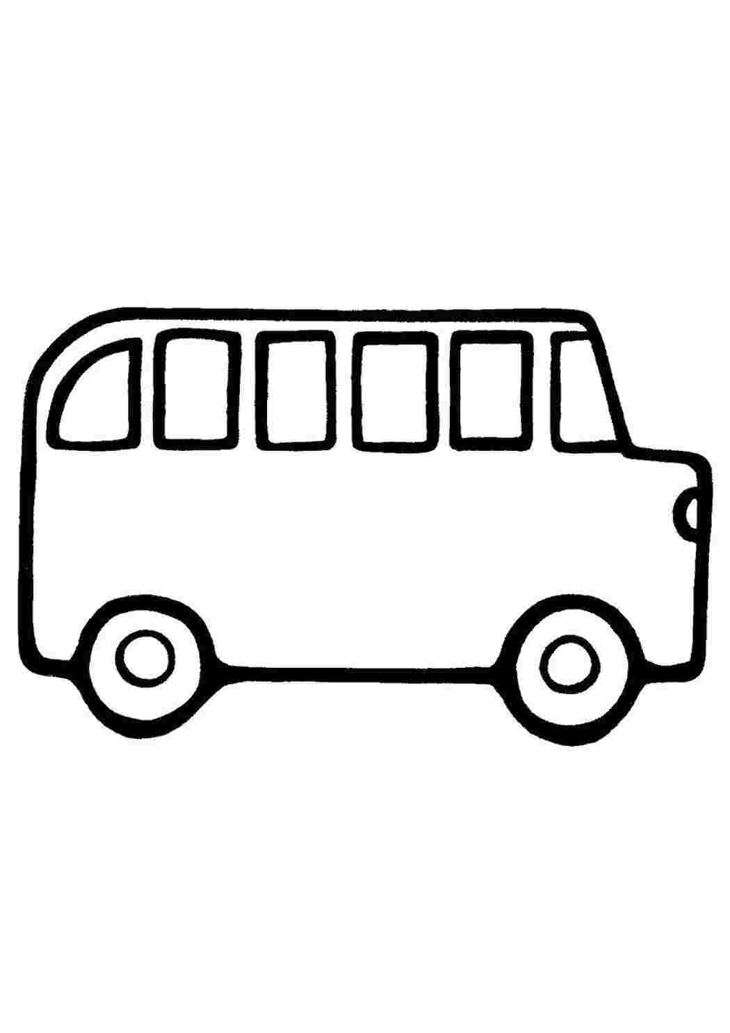 Раскраски раскраска автобус для детей Автобус Автобус