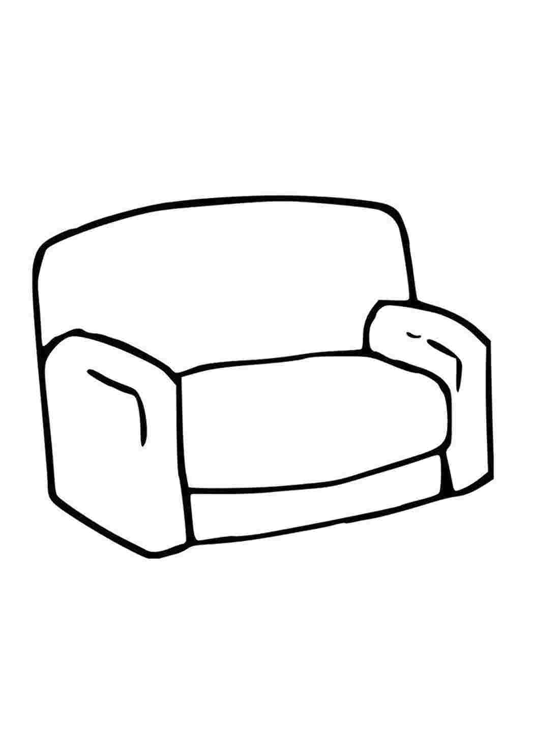 Купить Диван двухместный с подушками (серый рисунок) L-01502