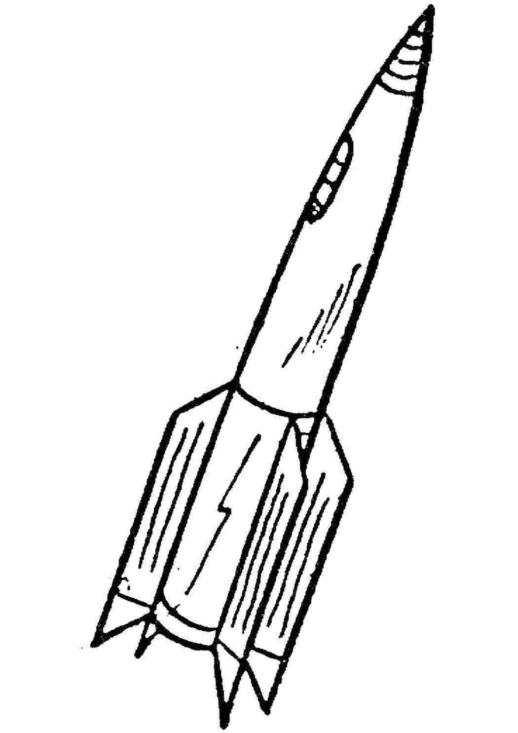 Раскраски Ракета космические корабли ракета
