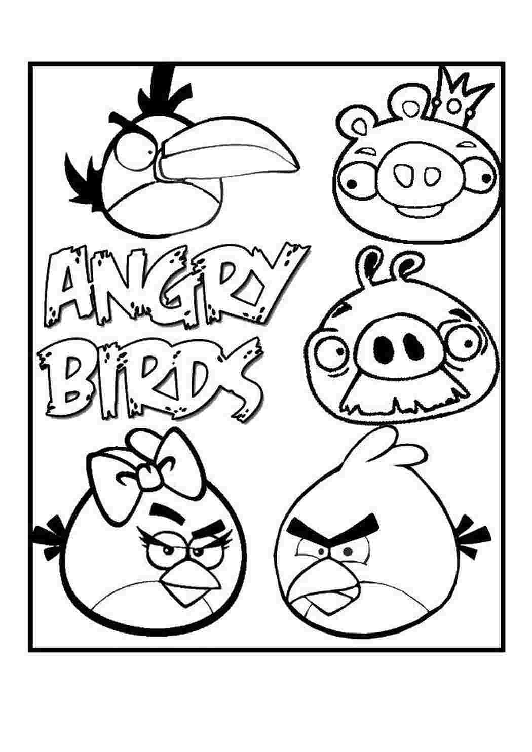 Раскраски  angry birds  angry birds Игры, Angry Birds 