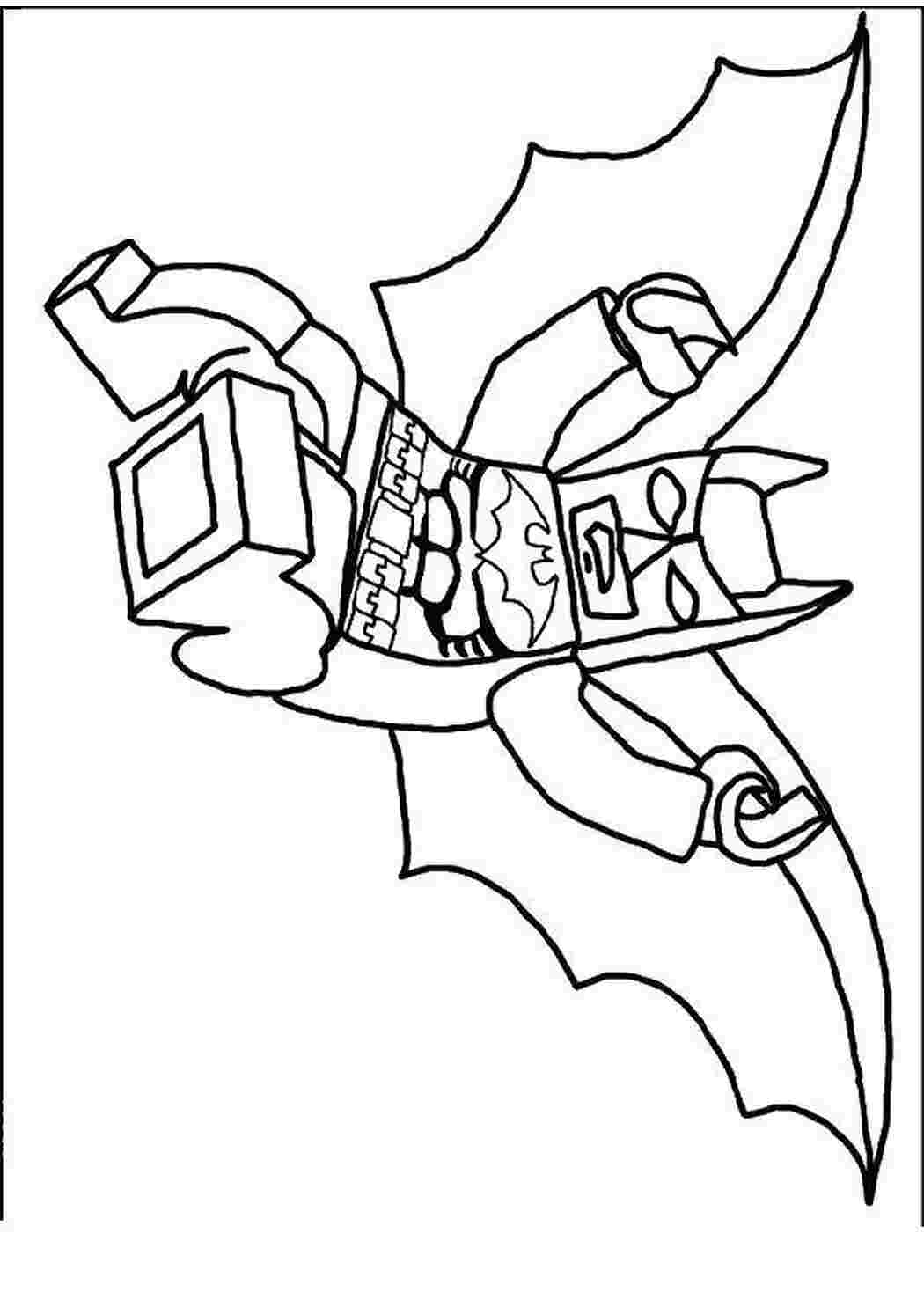 Раскраски Бэтмэн из конструктора лего лего Конструктор, Лего