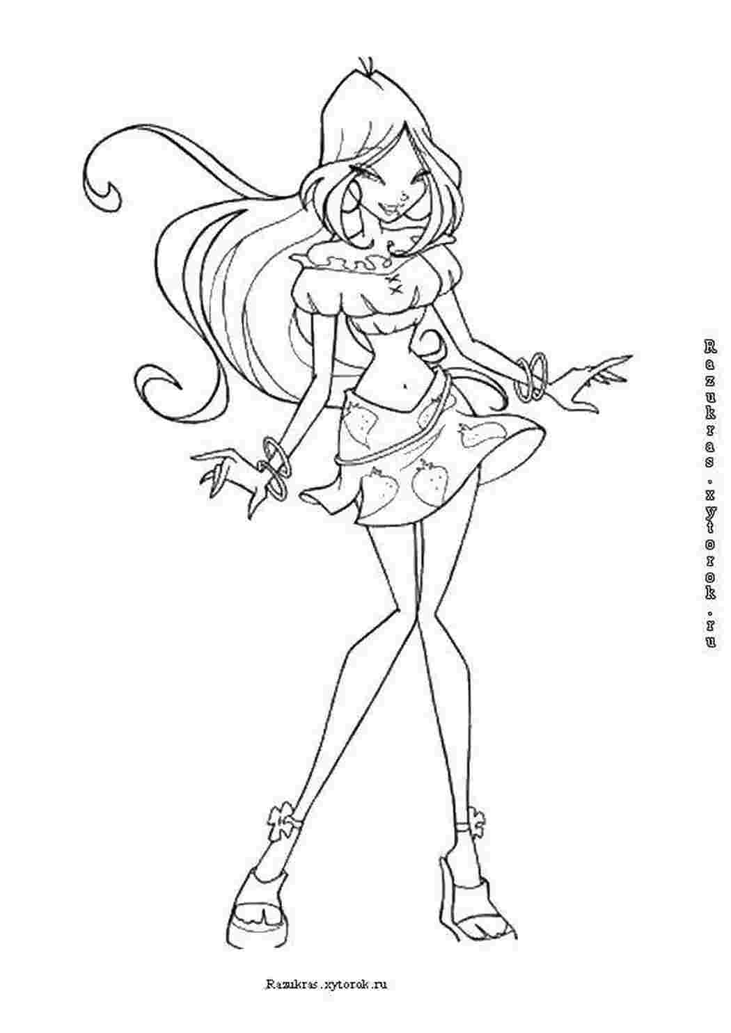 феи Персонаж из мультфильма, Winx