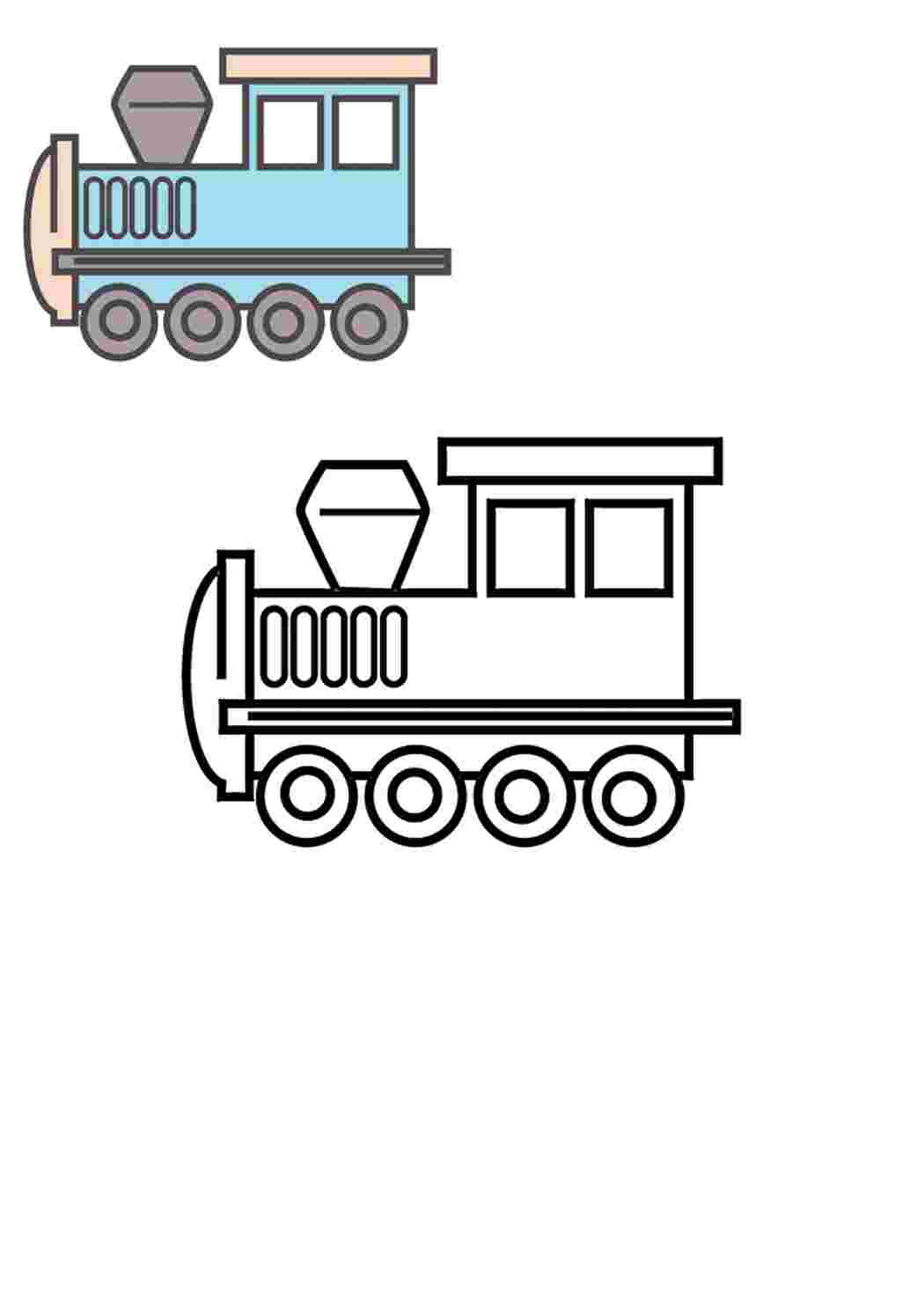 Раскраски, Игрушечный паровозик, поезд поезда, паровозы, игрушки, картинки  на рабочий стол онлайн, картинки на рабочий стол онлайн, Паровозик на  рельсах, Для мальчиков Железнодорожный транспорт , Красивые раскраски.  Раскраска поезда для детей -