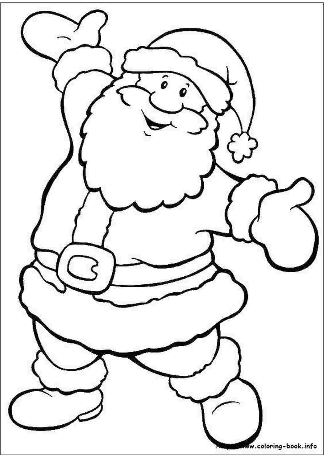 Раскраска Дед мороз дед. Распечатать картинки и раскраски дед Мороз. Дед мороз с бородой.