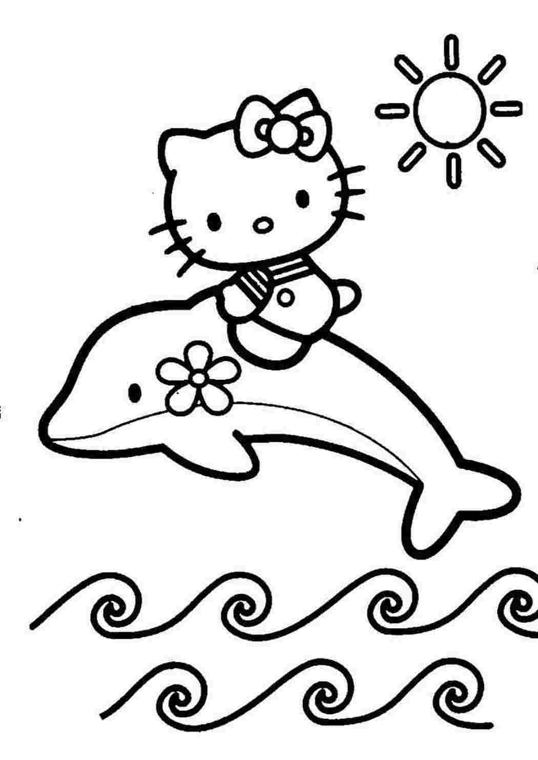Раскраски Привет Китти раскраски скачать формата  а4 бесплатно Hello Kitty