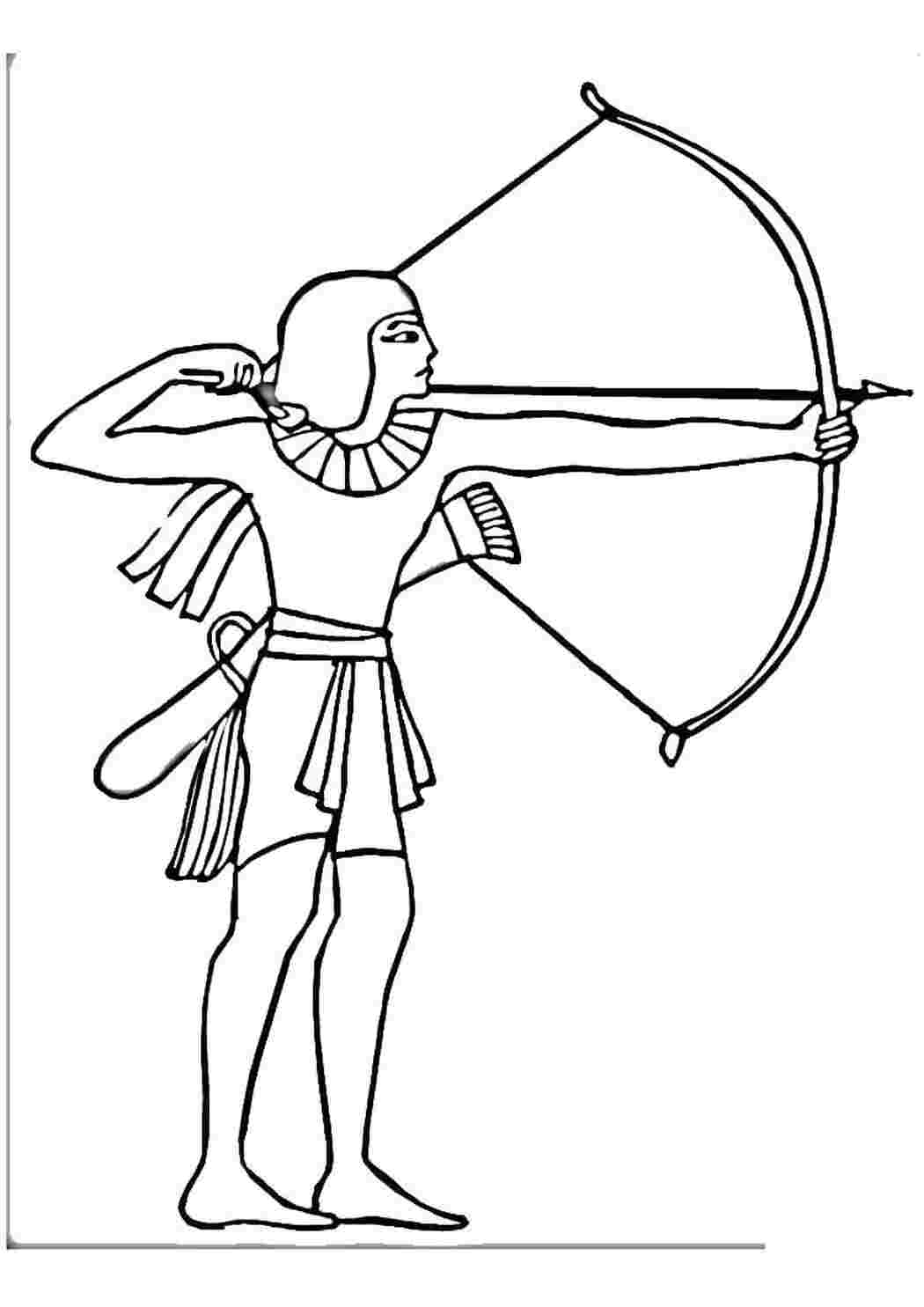 Раскраски, картинки на рабочий стол онлайн, Стрельбы из лука, египтянин  Раскраски для мальчиков бесплатно, картинки на рабочий стол онлайн,  картинки на рабочий стол онлайн, картинки на рабочий стол онлайн, картинки  на рабочий