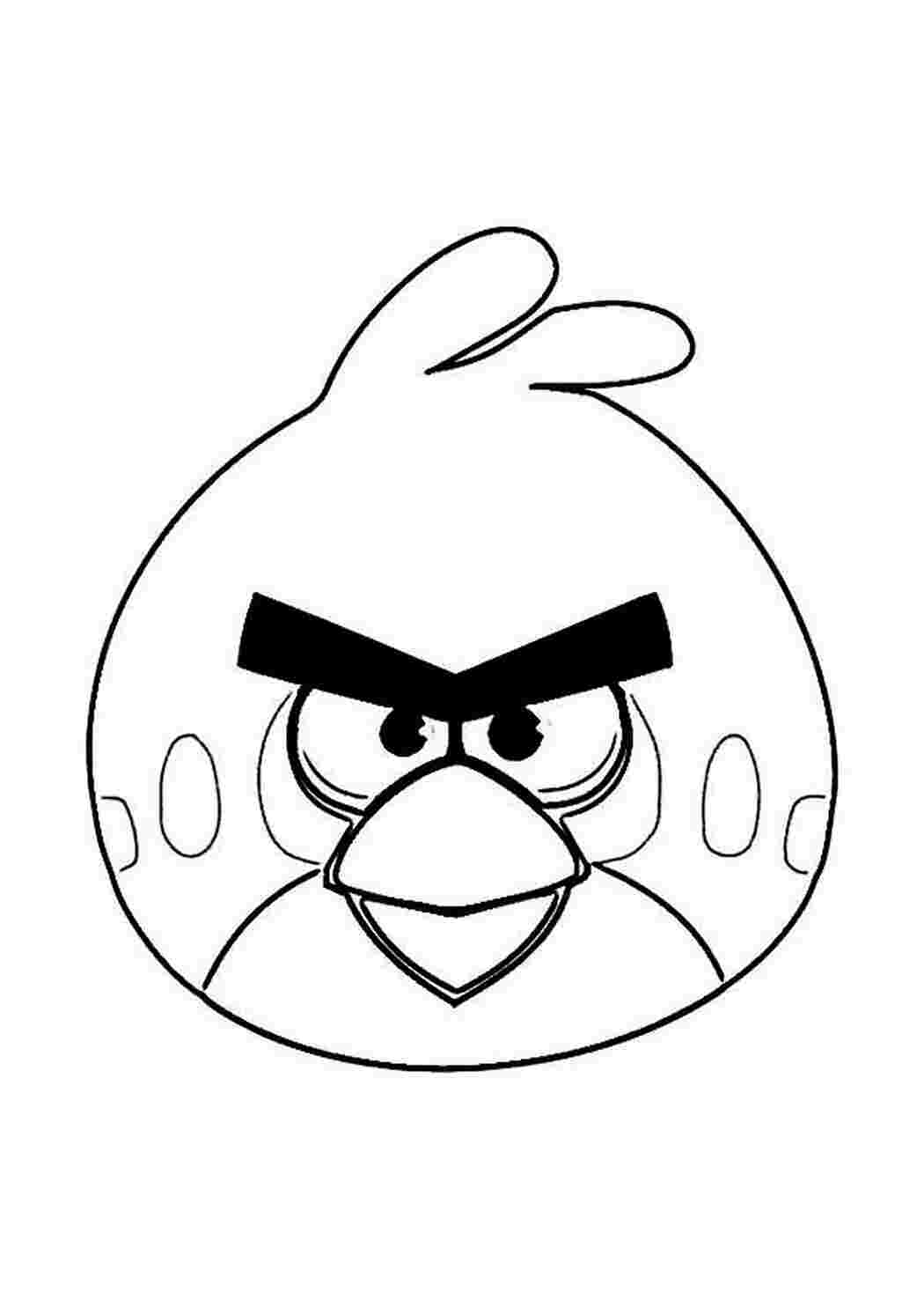 Раскраски картинки на рабочий стол онлайн Angry birds злые птички Раскраски для детей мальчиков