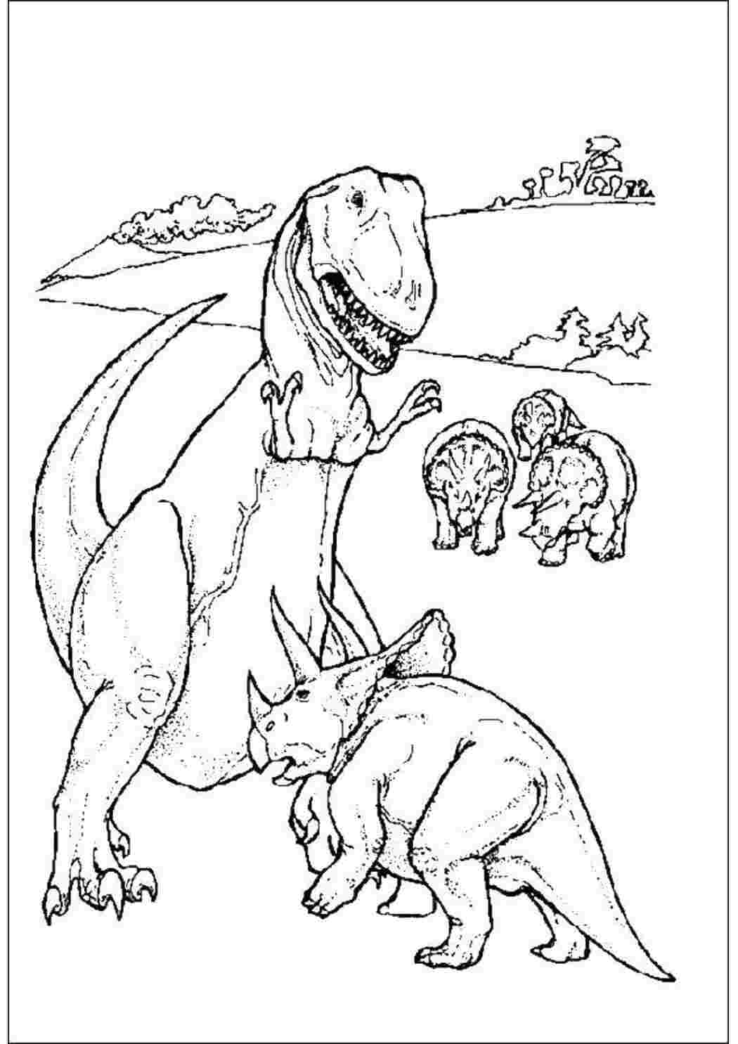 игра цвета динозавра