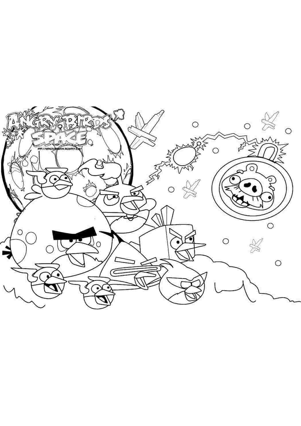 Раскраски Angry birds в космосе angry birds angry birds, космос