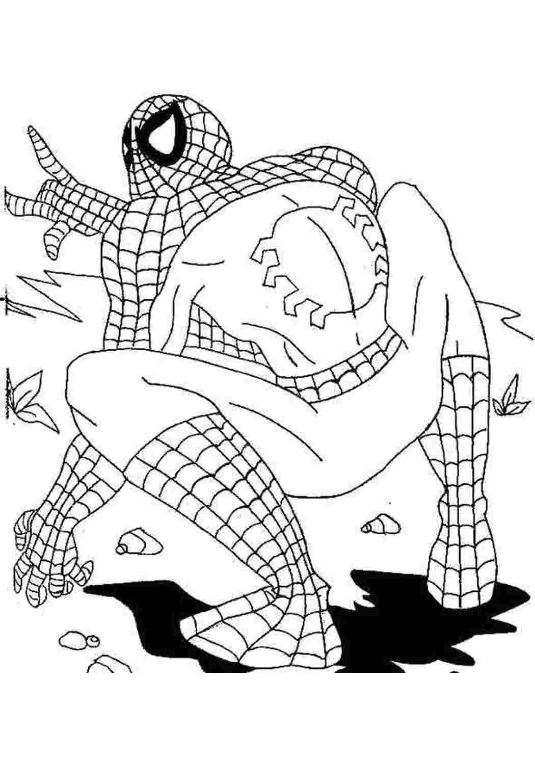 Раскраски Человек паук человек паук Комиксы, Спайдермэн, Человек Паук