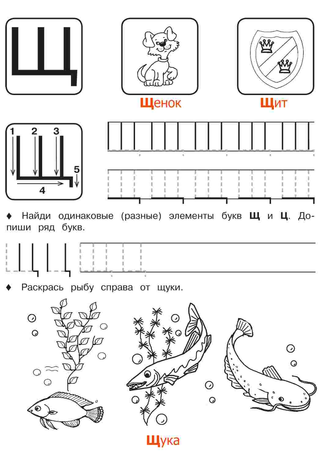 Первые прописи с буквами для детей. Подготовка к школе. 