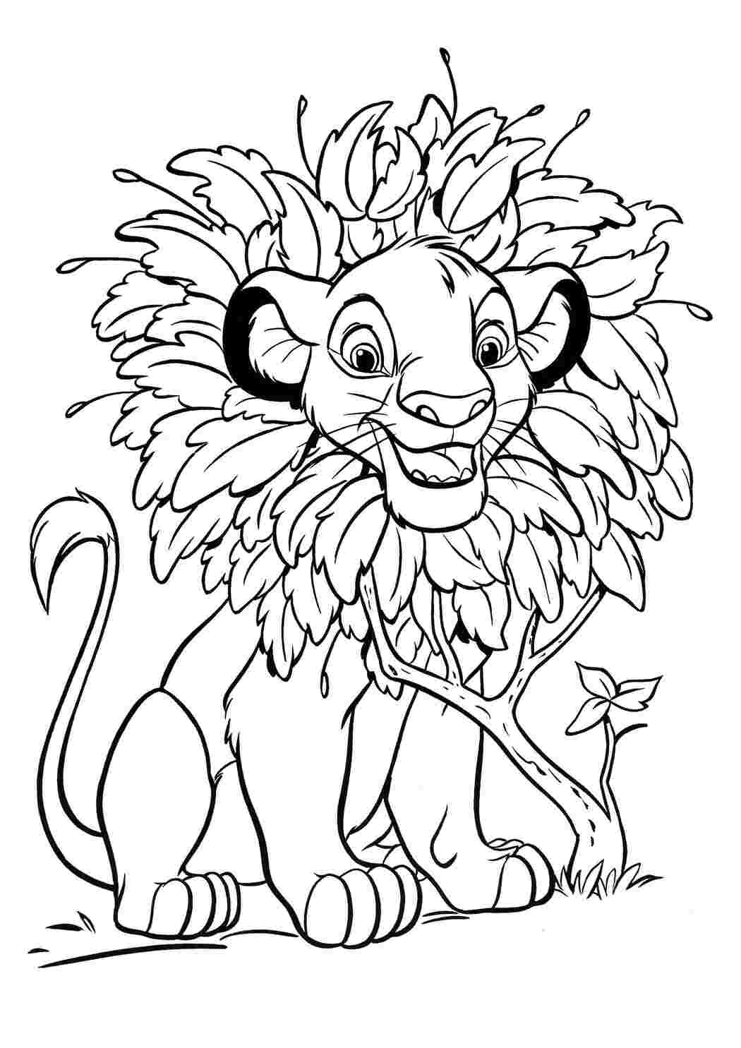 Популярная игра Simba The Lion King Coloring уже здесь.