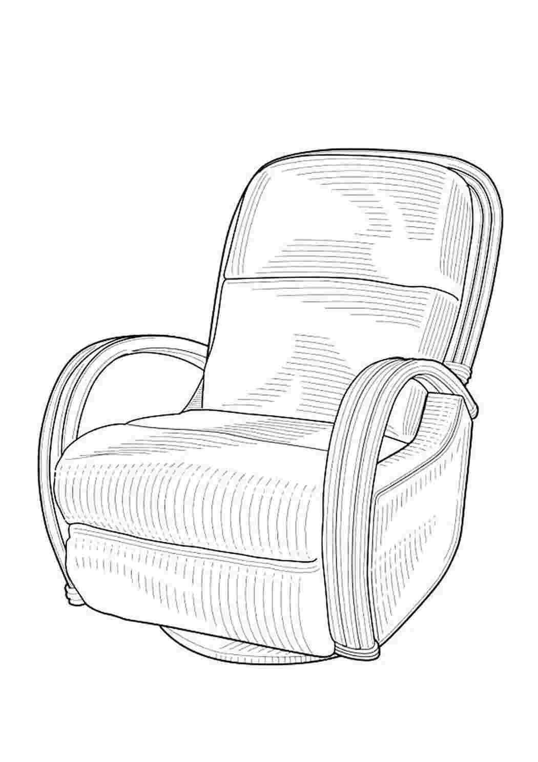 Как нарисовать стул карандашом поэтапно 2 | Эскизы интерьерных дизайнов, Дизайн, Стул