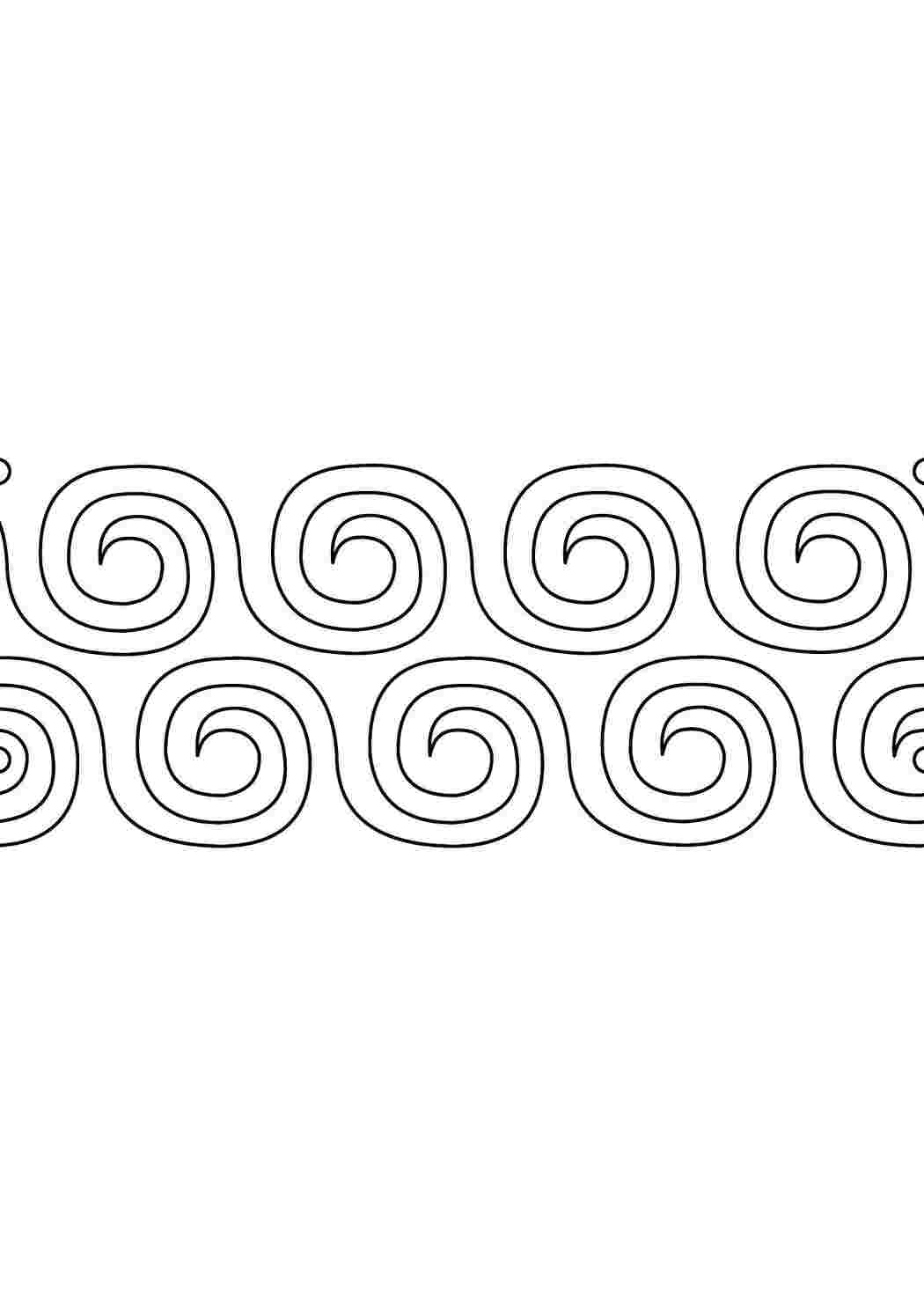 Казахстан. Казахский орнамент. Лист из 4 марок (2 тет-беша), с оформлением полей