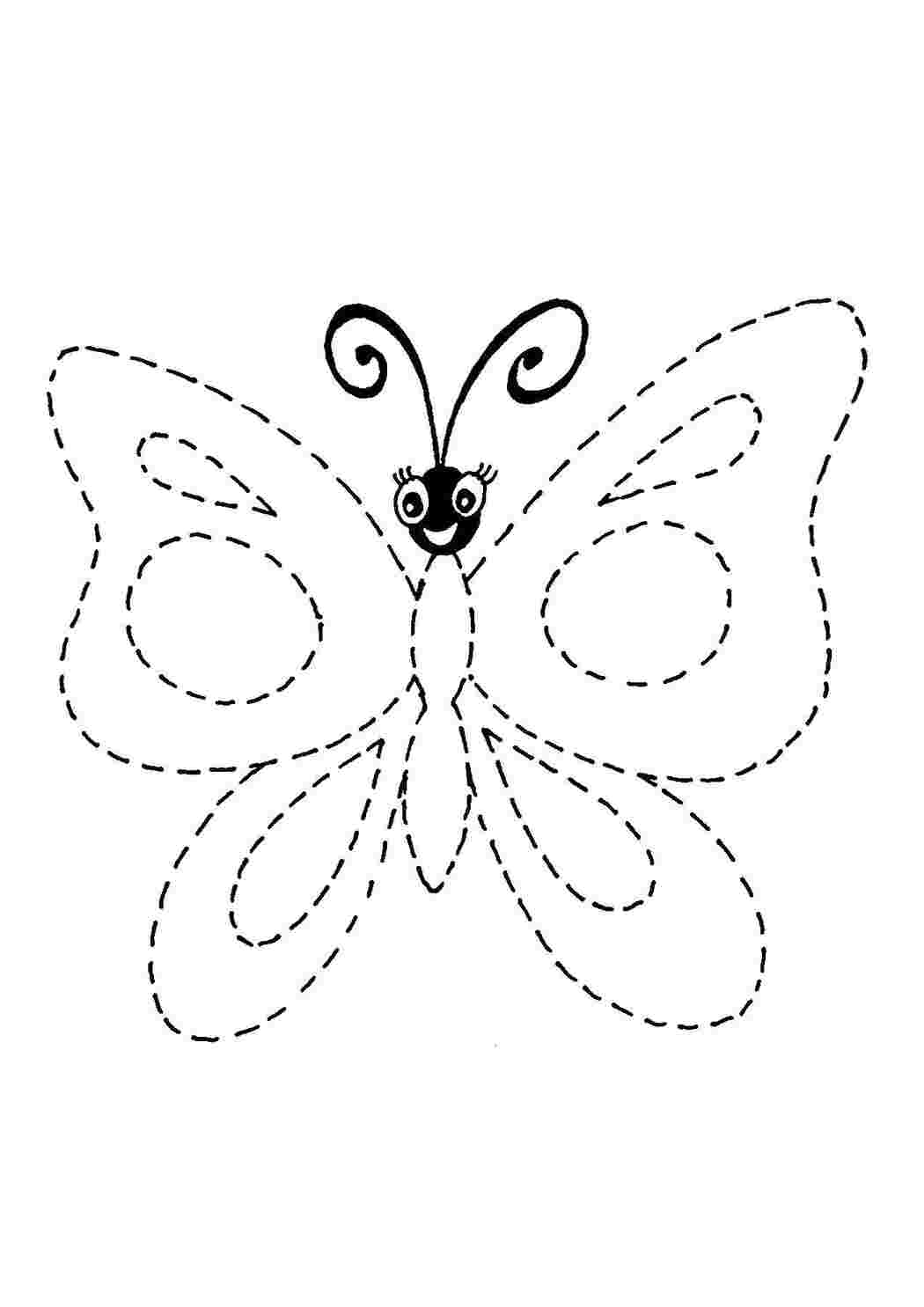 Бабочка. Простые рисунки, яркие образцы. Кузьмин С.