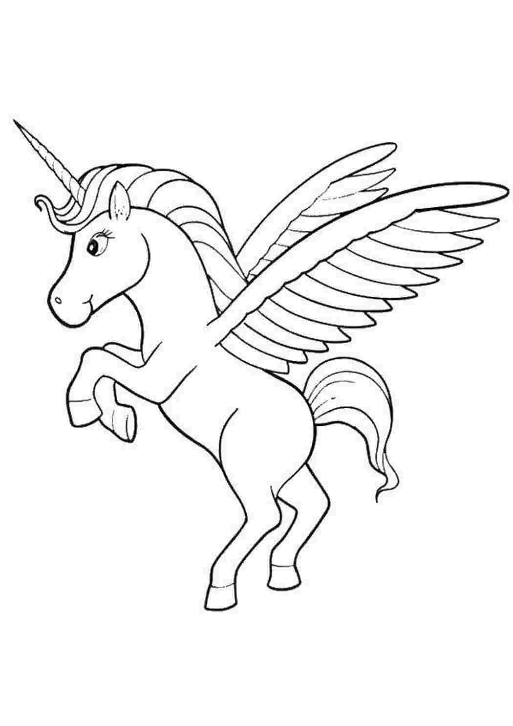 Раскраски Аликорн волшебная лошадь Волшебные создания волшебные, создания, аликорн