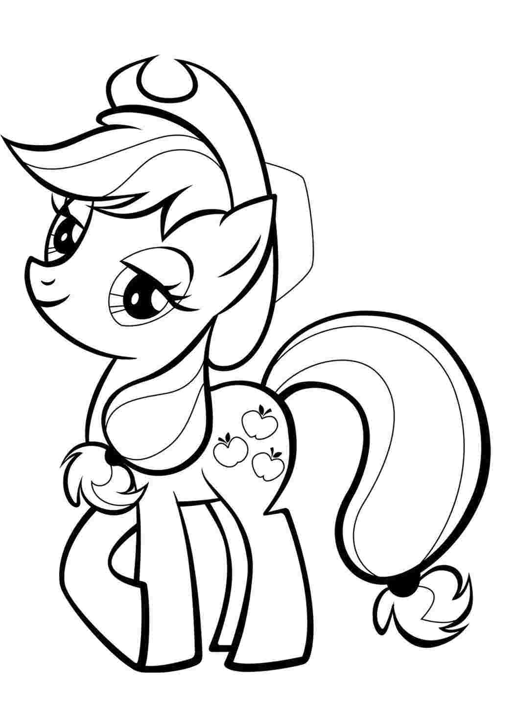 Раскраски Пони из my little pony кавбой Пони Пони, "My little pony"
