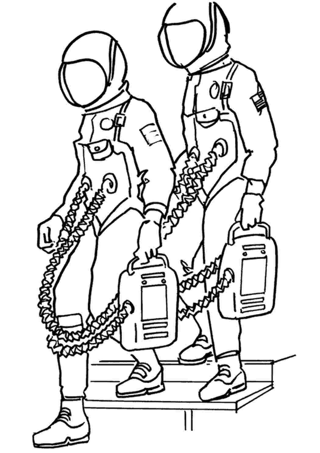 Раскраска космонавт | детские раскраски, распечатать, скачать  Раскраски скачать онлайн