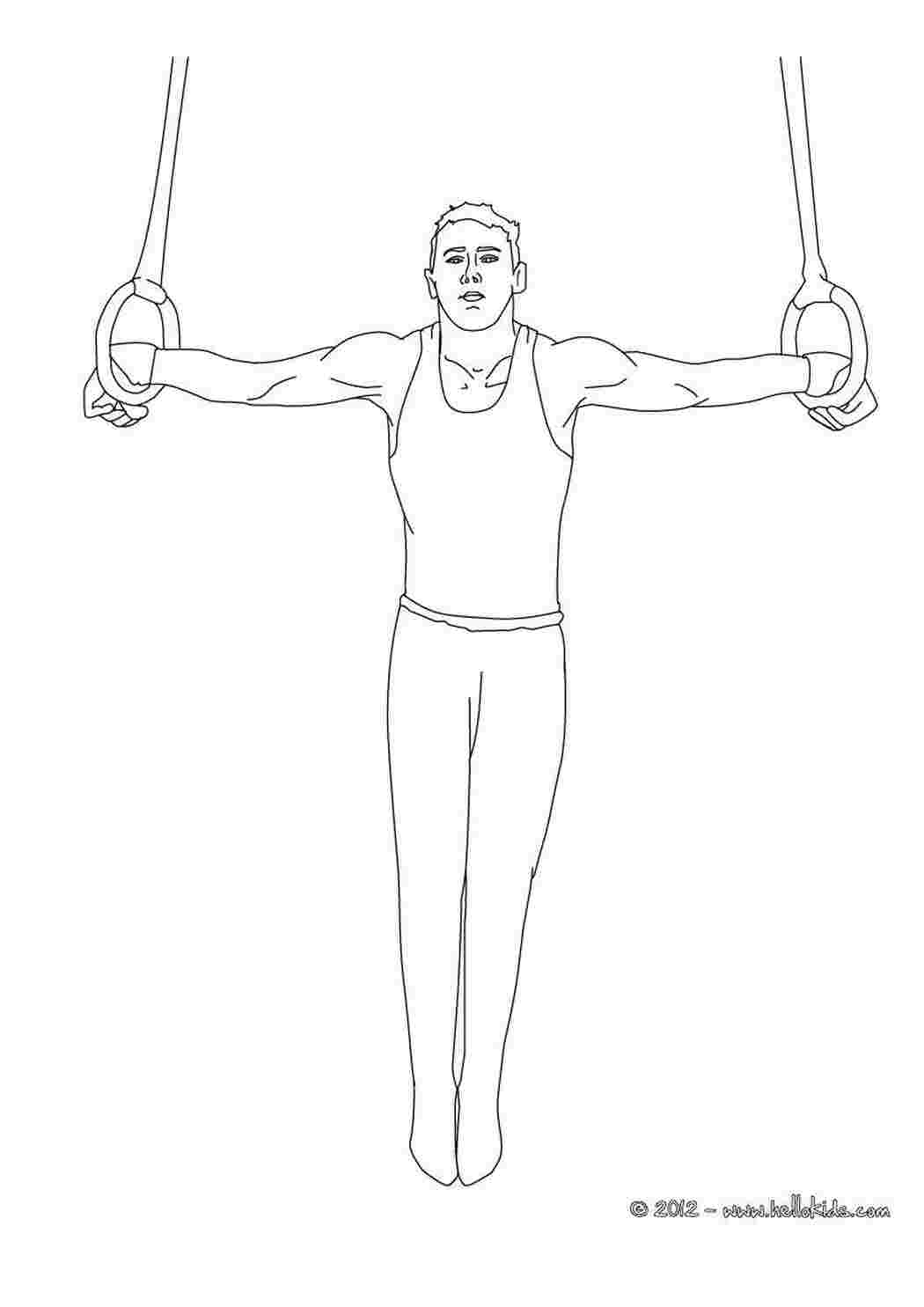 гимнастика Спорт, гимнастика
