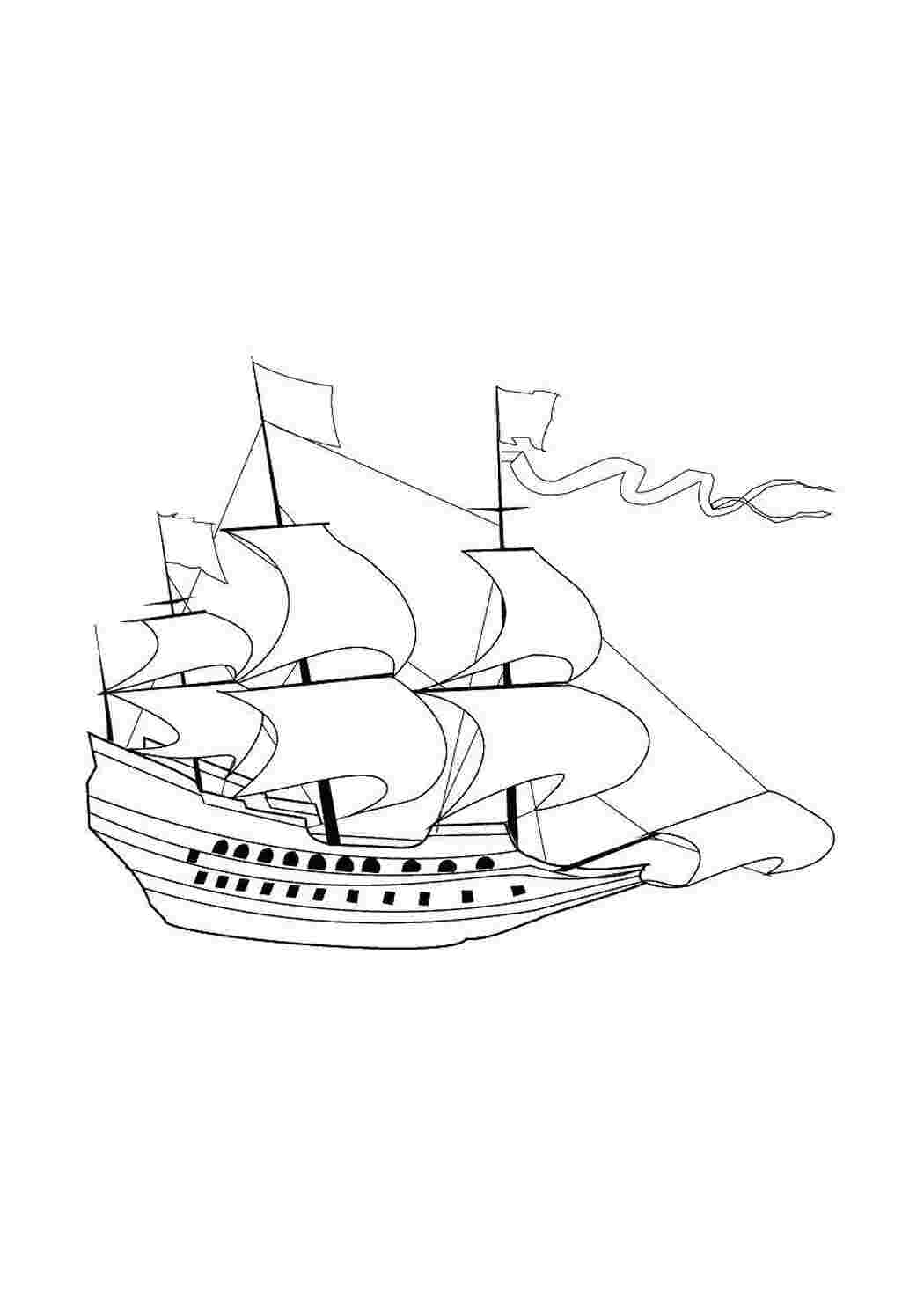 корабли корабль, море