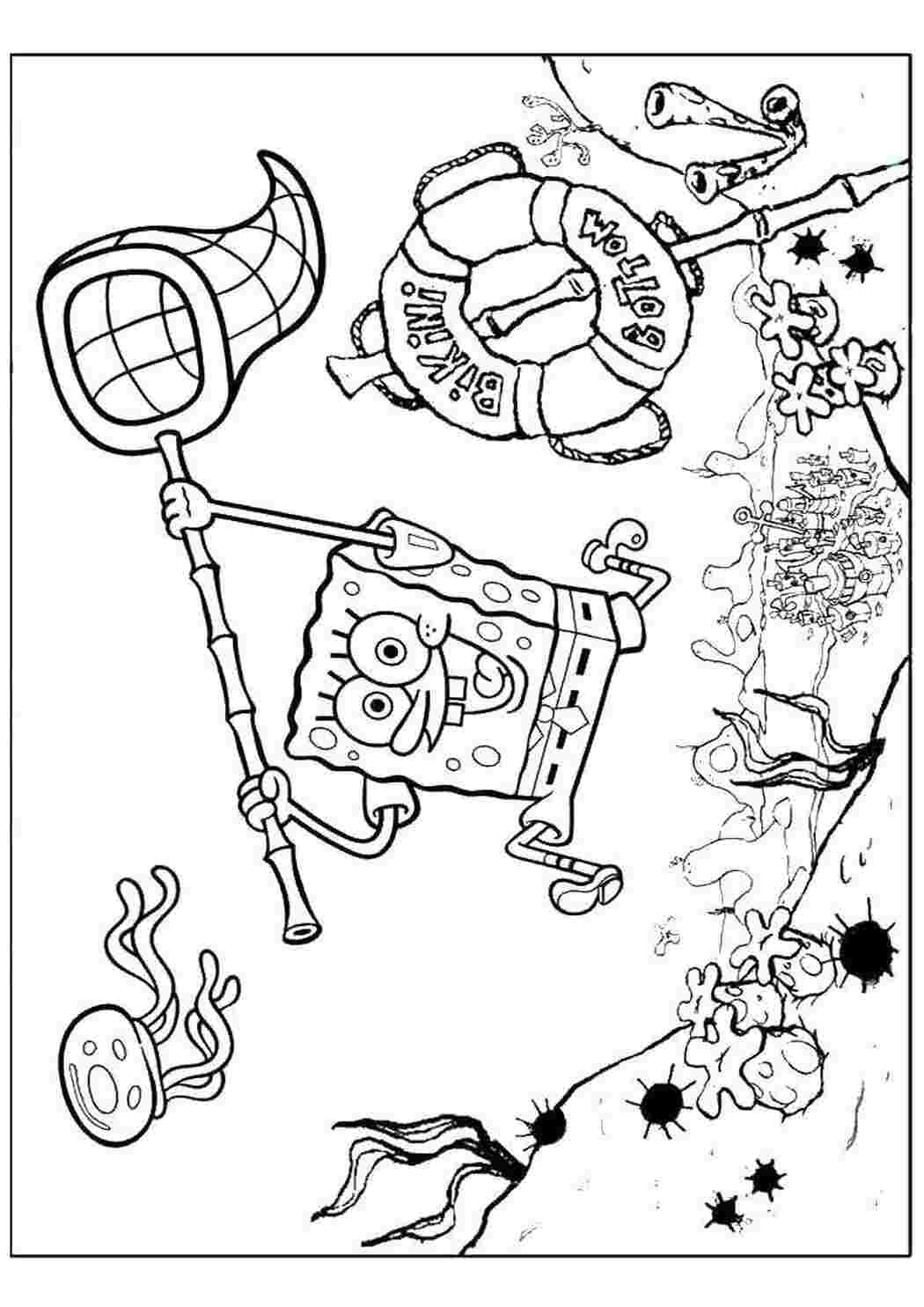 Раскраски, Спанч боб и бикини ботом, Персонаж из мультфильма спанч боб,  бикини ботом, Весёлый Мистер Крабс, Спанч боб с конфетой, Милашка спанч  боб, картинки на рабочий стол онлайн, Спанч боб и патрик