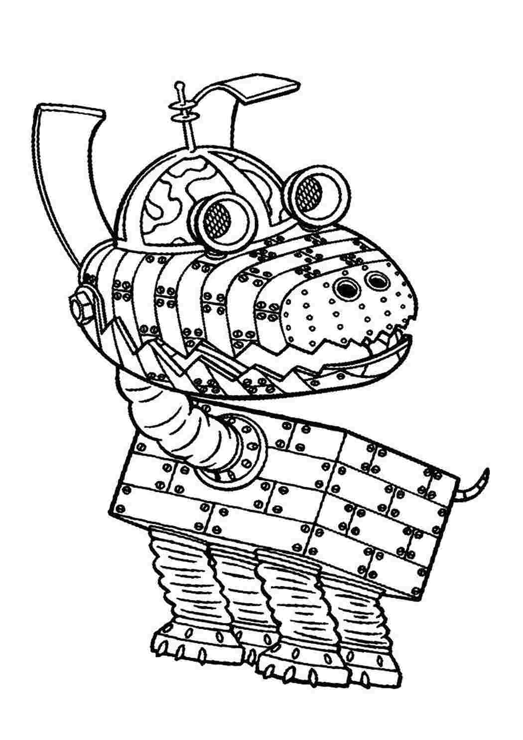 Раскраски Распечатать картинки и раскраски роботы Робот Робот