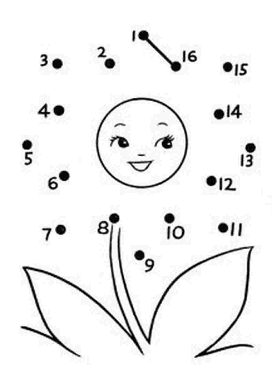 Рисуем по цифрам: простые картинки для малышей и дошкольников