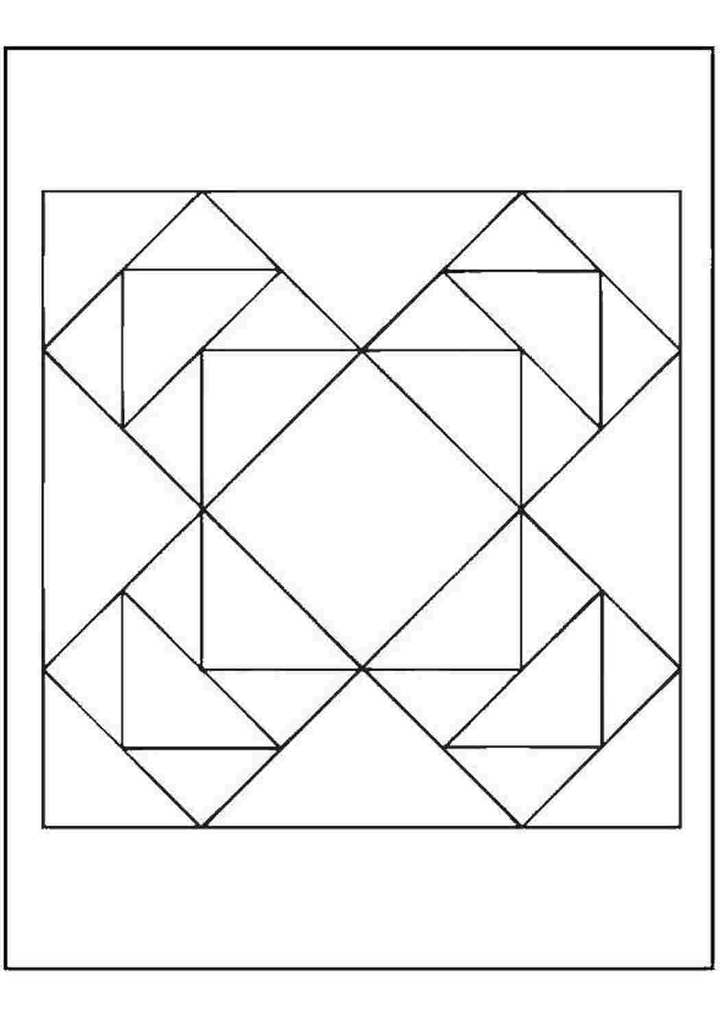 Раскраски Геометрические узоры раскраски Узоры, геометрические