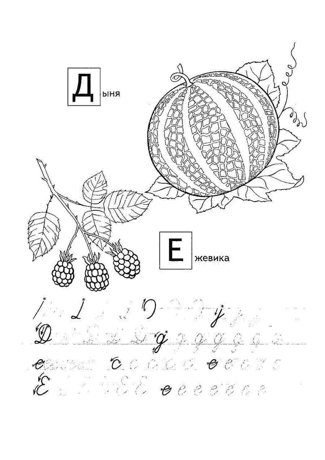 Раскраски Пропись буквы д и е прописи буквы пропись, буквы