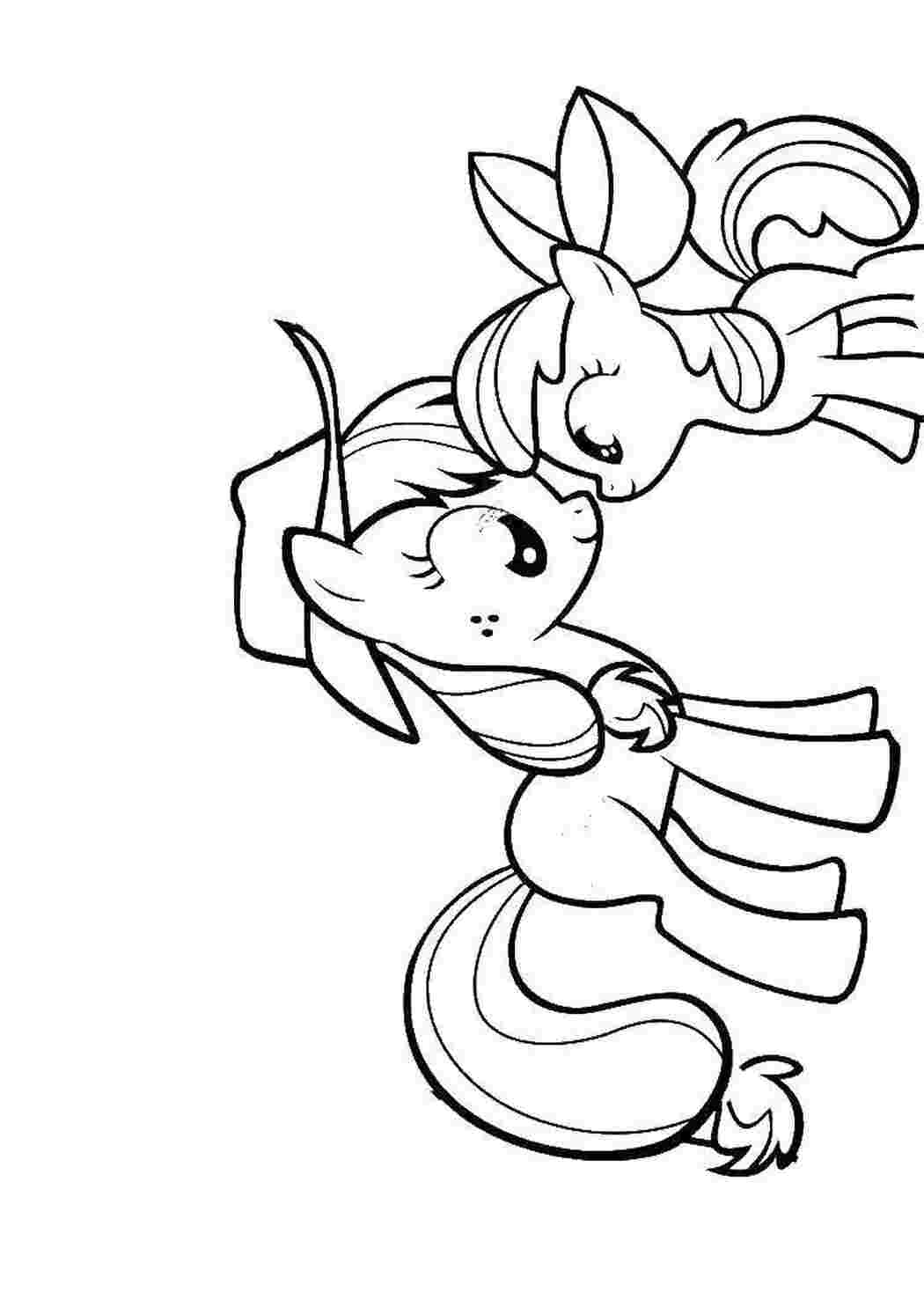 Раскраски Поняшки из my little pony мой маленький пони Пони, "My little pony"