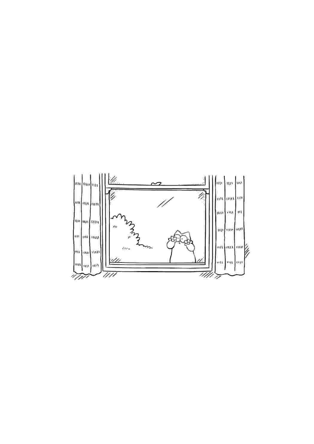 Раскраски кот саймона кот саймона мультфильмы, кот Саймона