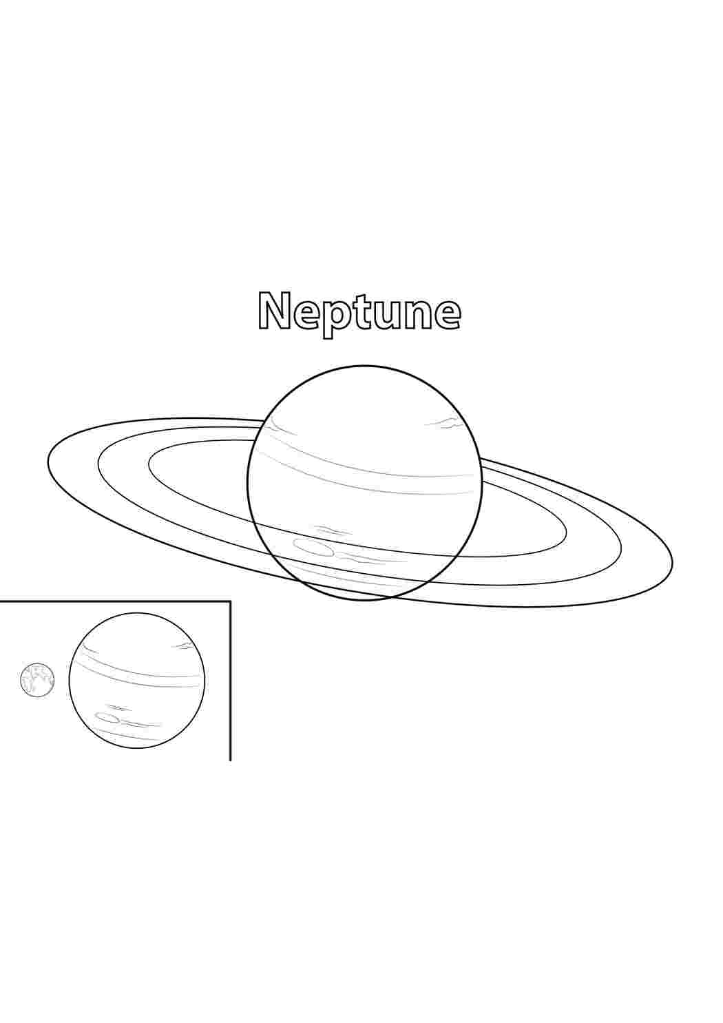 Раскраски Наука Астрономия  Наука, Астрономия, Раскраска, Астрономия, Планеты, Нептун, Наука.png