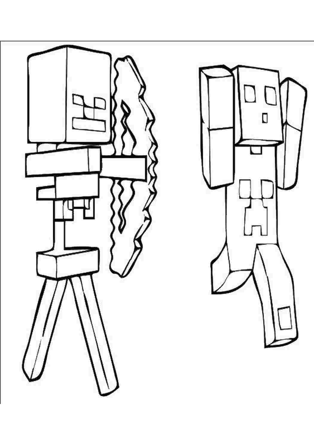 Раскраски Драки майнкрафт Маинкрафт Игры, Майнкрафт