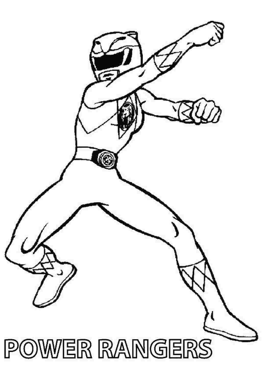 Раскраски Power ranger для мальчиков рейнджер , костюм, шлем