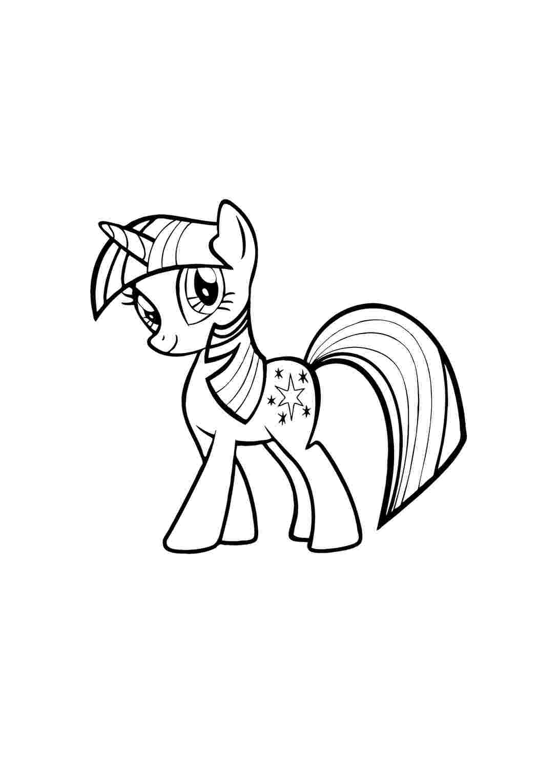 Раскраски Пони из my little pony Пони Пони, "My little pony"