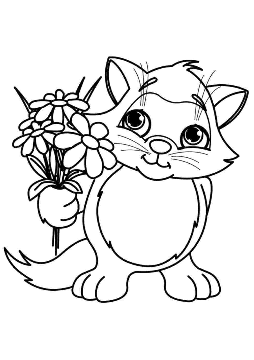 Картинки кот дарит цветы кошке (62 фото) » Картинки и статусы про окружающий мир вокруг