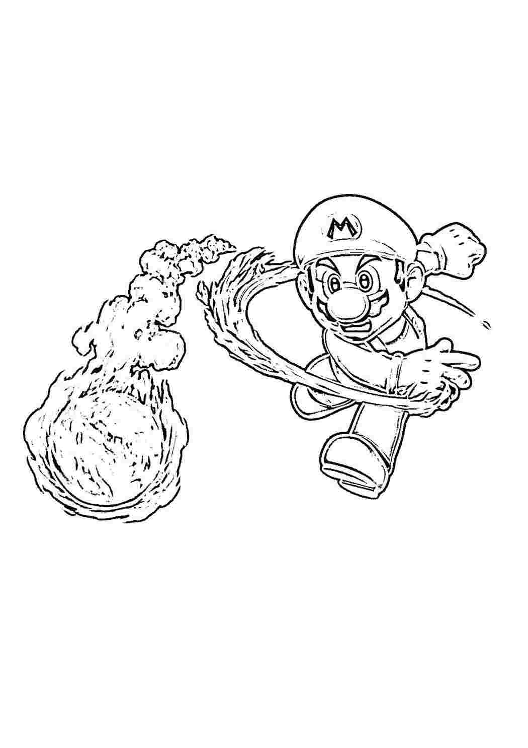 Раскраски Марио нападает Персонаж из игры игры, Марио, супер Марио
